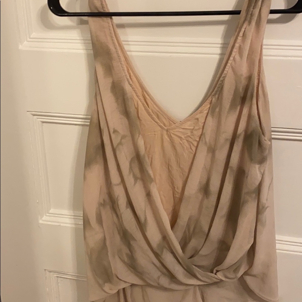 Free people light tie dye tank In M